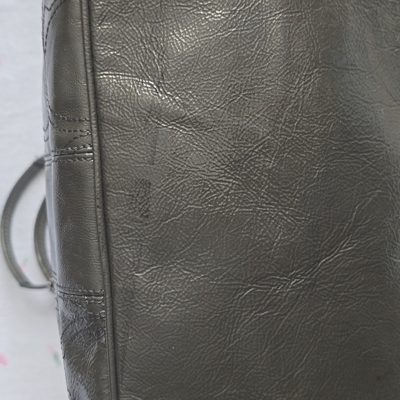 Coach Metallic Kisslock Satchel - Picture 7 of 14